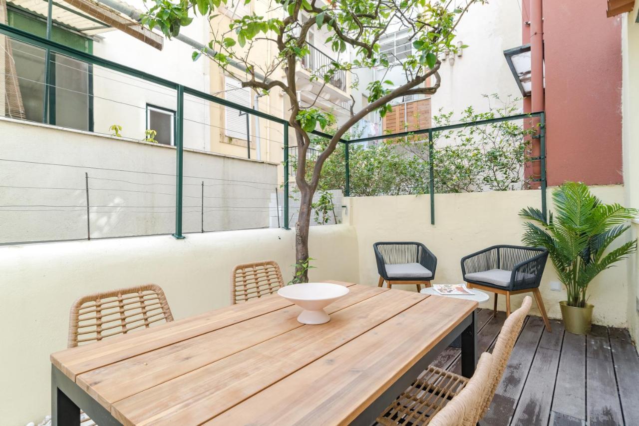 Casa Boma Lisboa - Modern And Stylish Apartment With Private Terrace - Lapa IV Eksteriør billede